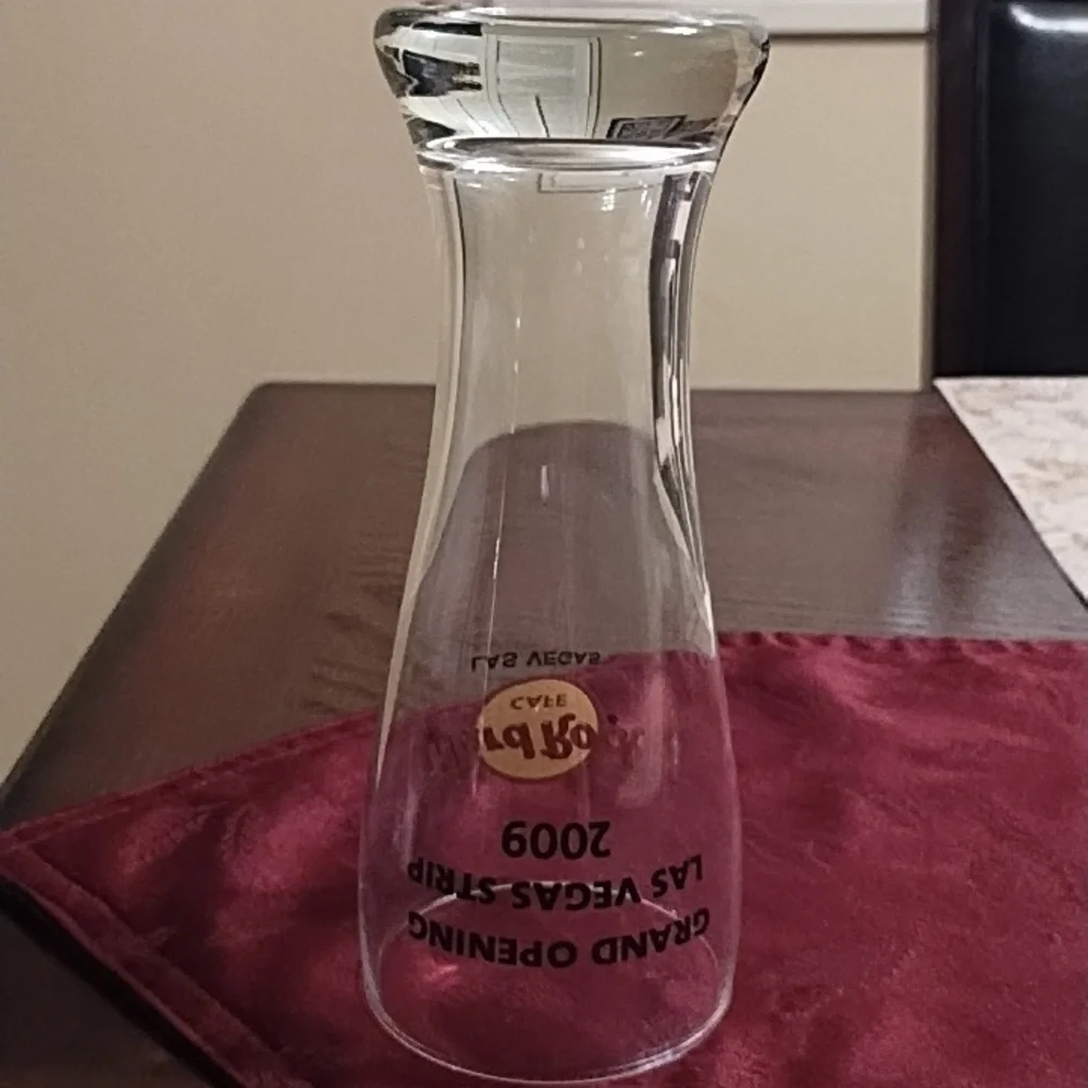 Glass, Hard Rock. New, No Tags.